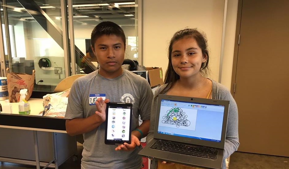 Breakthrough Students Participate in UCI’s FABcamp